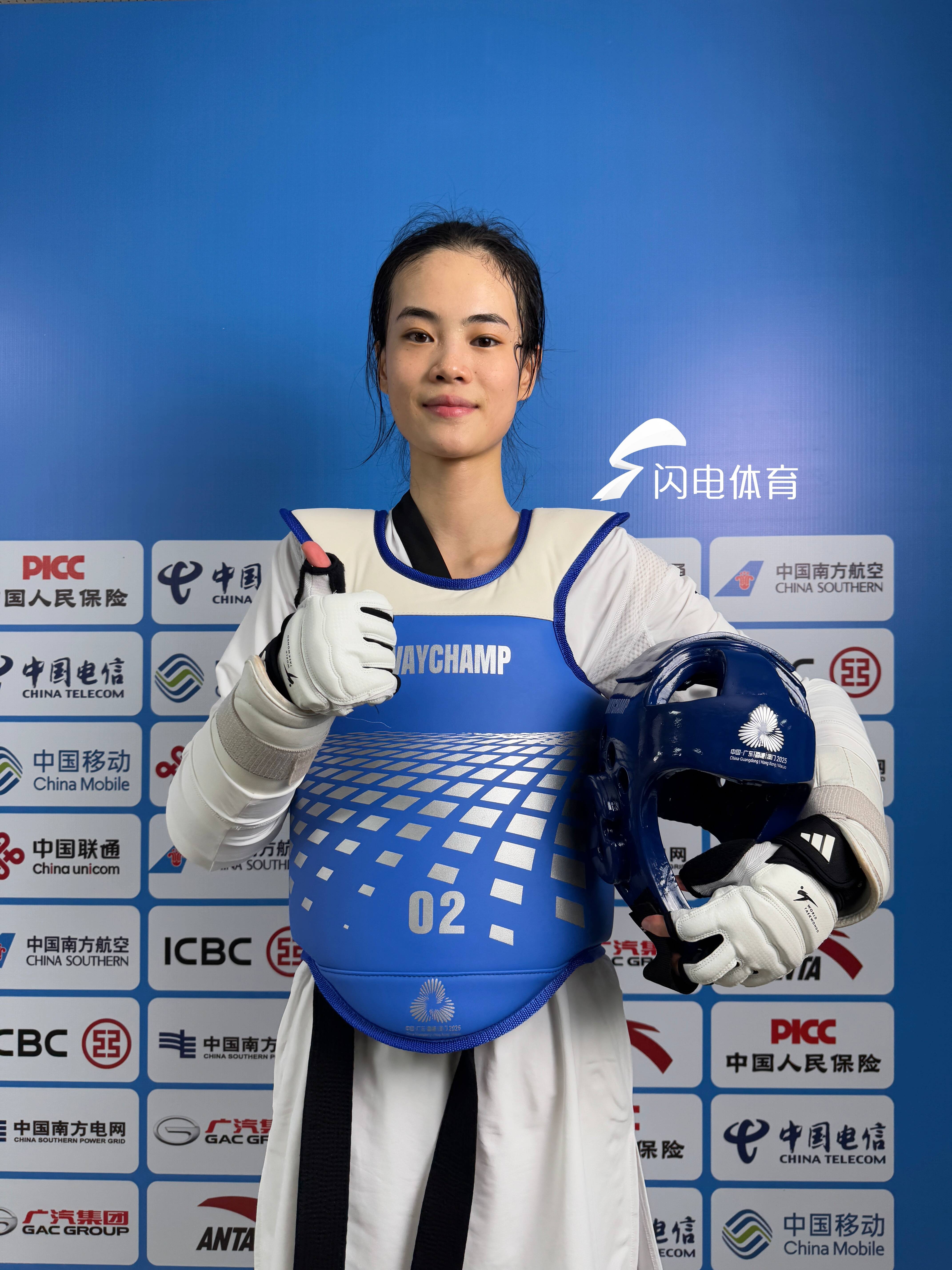 亚洲选手突围出击夺得跆拳道银牌