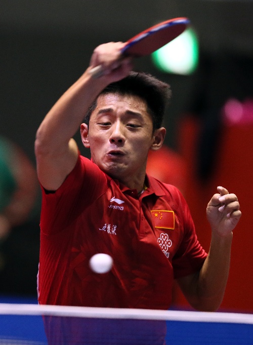 韩国队逆转奥地利队，张继科刷新纪录